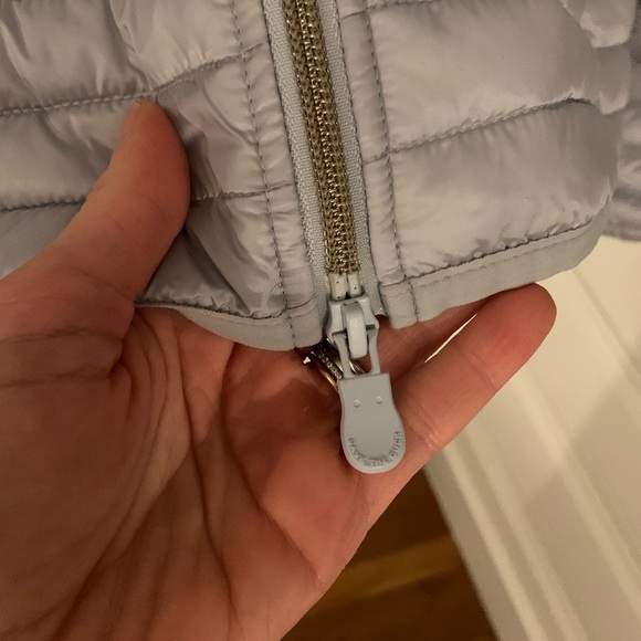 Save the Duck Puffer Jacket Women’s Light Gray Size 1 Small - Picture 4 of 8